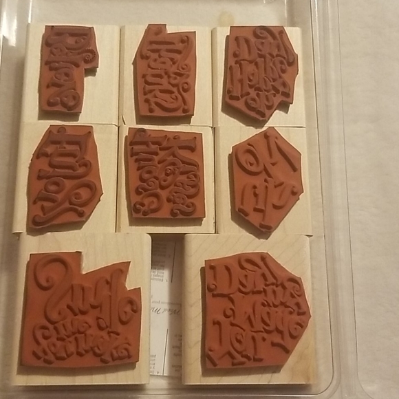 Rubber stamps